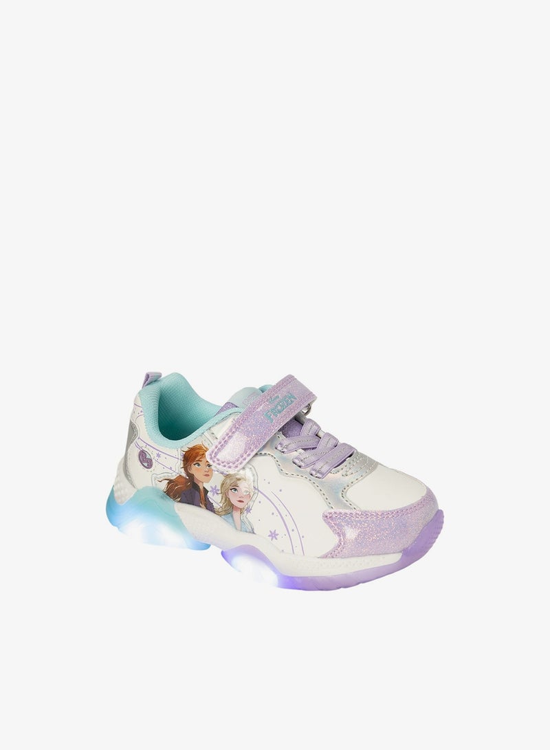 Bata Character Print Sneakers with Hook and Loop Closure - Image 2