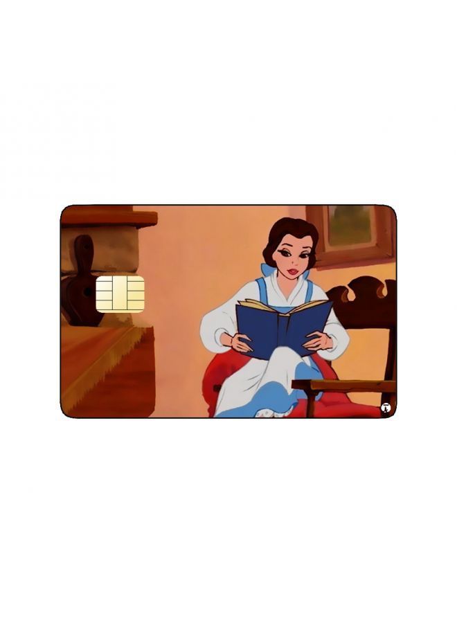 RKN PRINTED BANK CARD STICKER Belle From The Beauty - Image 1