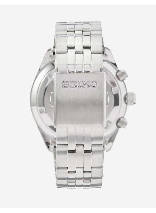 Seiko ساعة سيكو كرونوغراف للرجال SSB429P1، فضية - Image 4