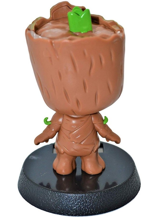 Trunkin - Trunkin Solar Groot Bobblehead Action Figure for Kids | PVC Bobble Head Super Hero - Image 1
