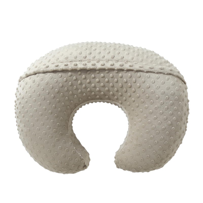 ESEN Nursing Pillow and Body Positioner for Breast Feeding and Bottle Feeding, Ultra Soft Baby Breastfeeding Pillows with Removable Nursing Pillow Cover for More Support for Mom and Baby (Brown) - Image 3