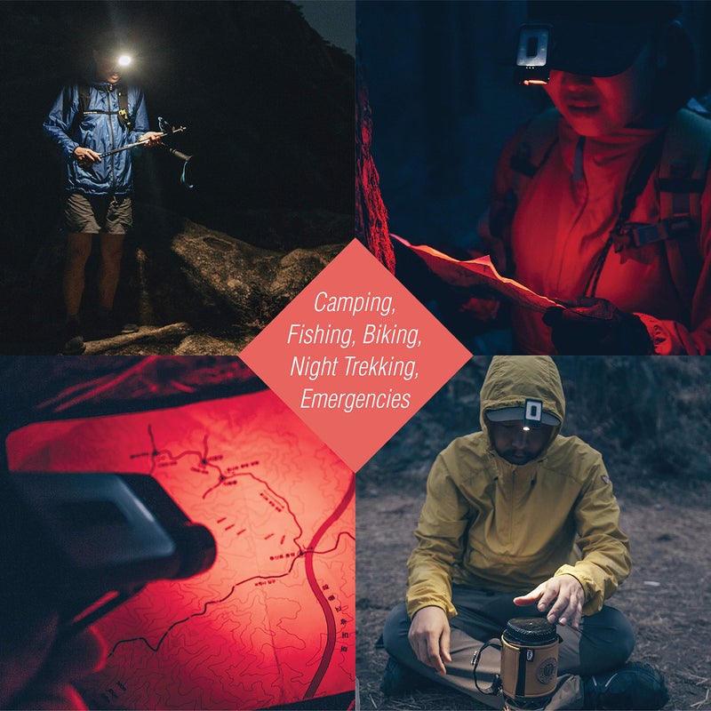 Claymore Capon 65A+ Tan Ultra-Light Clip-On Cap Light â€“ USB-C Rechargeable 230LM LED Compact Headlamp | 3 Modes IP54 Water-Resistant Up to 19 Hrs Runtime for Camping, Running, Outdoor - Image 3