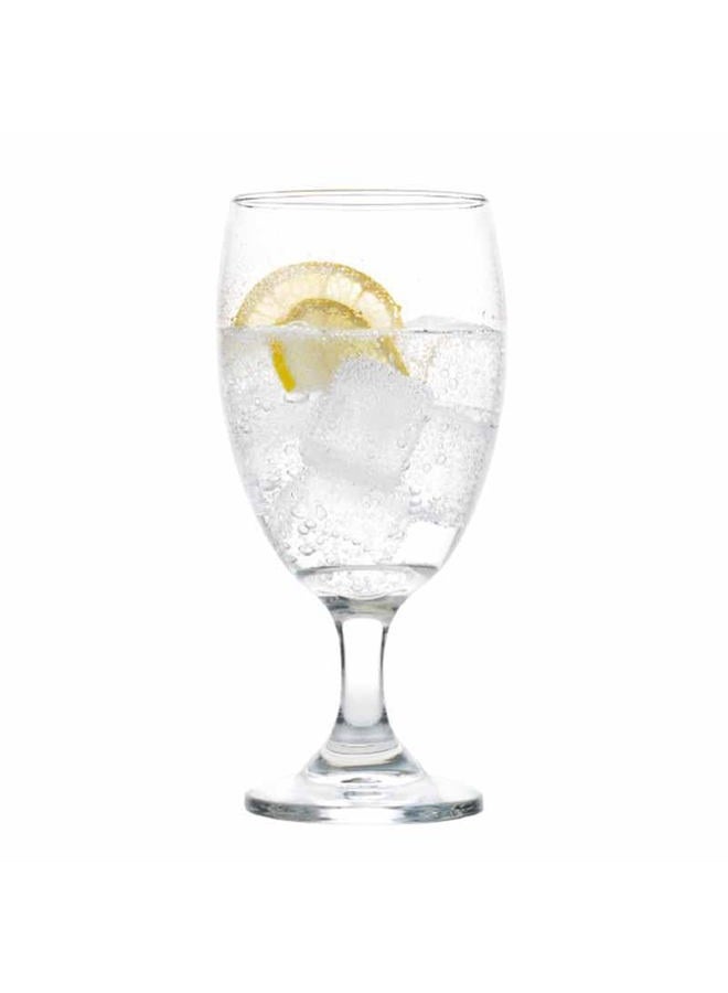 Cristar Lexington Water Goblets set of 4, 16.5oz Dishwasher Safe Glass Drinking Goblets For Iced Tea, Sangria, Dinner Glassware Set, Stemmed Water Glasses. - Image 2