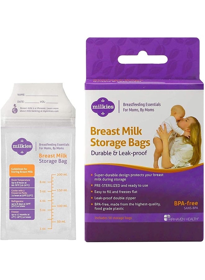 Milkies Milkies Fairhaven Health Breast Milk Storage Bags  - Image 1