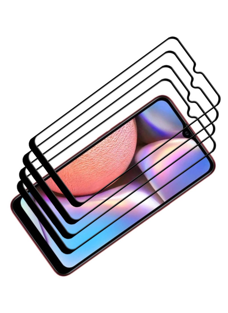 ACLIX 4 Pieces Antistatic ESD Dustproof Premium Quality High Definition Tempered Glass Screen Protector Designed For Samsung Galaxy A10s - Image 1