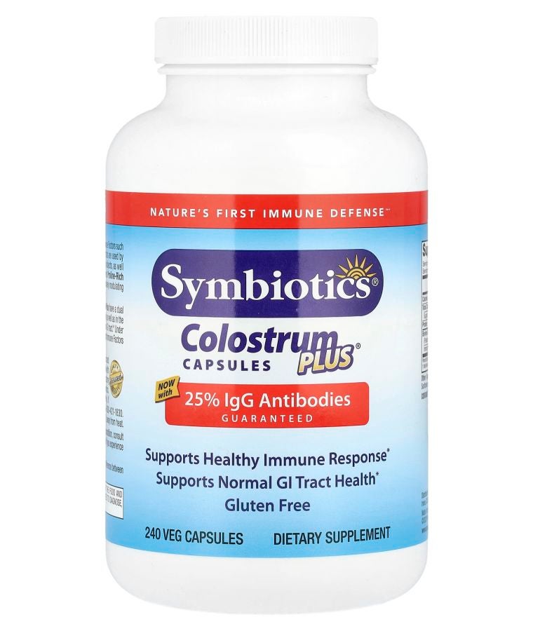 Symbiotics Colostrum Plus® 240 Veg Capsules