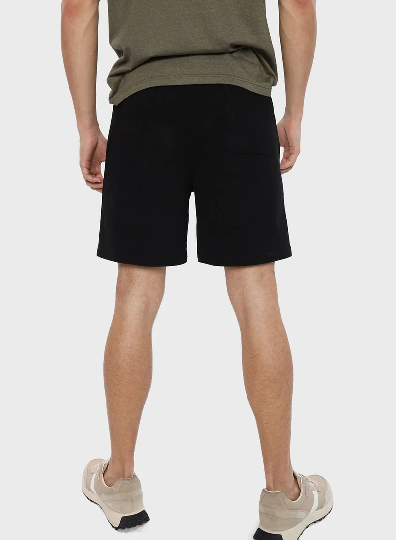 American Eagle Logo Drawstring Sweat Shorts