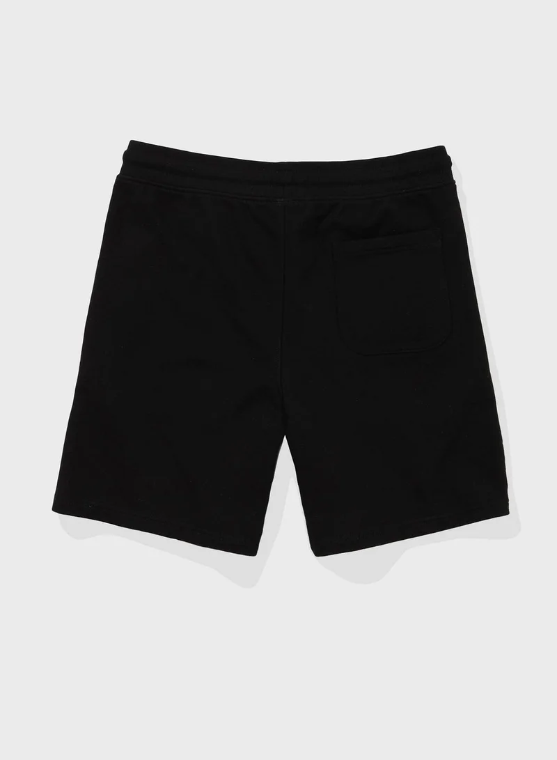 American Eagle Logo Drawstring Sweat Shorts