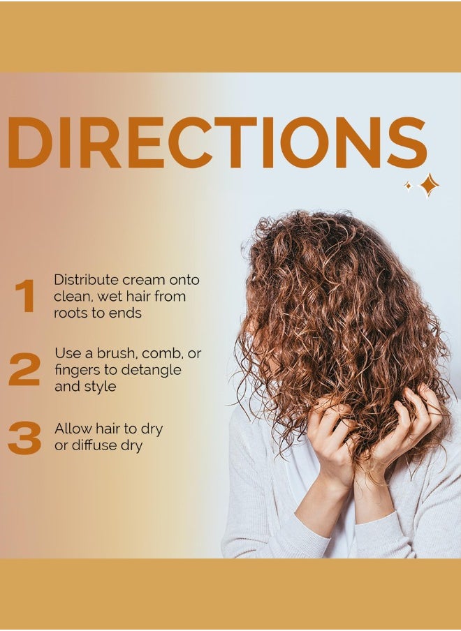 Curl Keeper - Curl Keeper Hair Solutions Styling Cream, 8.0oz - Image 1