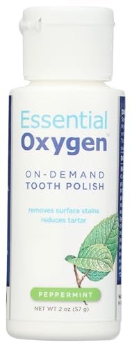 ESSENTIAL OXYGEN Organic Mint Tooth Polish 2oz