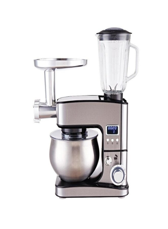 Denx DX2047 electric mixer, food processor and meat grinder 3 in 1, capacity 5 liters, power 1300 watts - Image 2