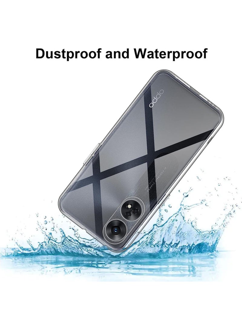 ولديك غطاء حماية لهاتف Oppo Reno8 T 5G - شفاف - Image 3