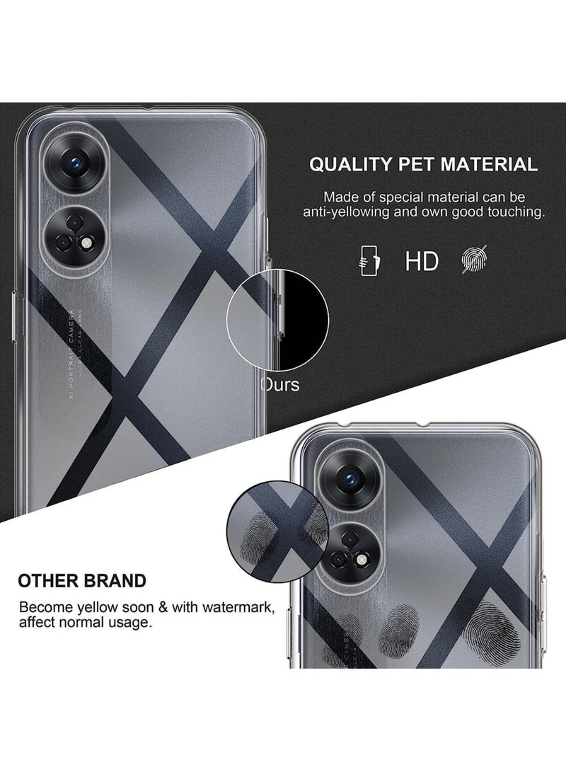 ولديك غطاء حماية لهاتف Oppo Reno8 T 5G - شفاف - Image 4