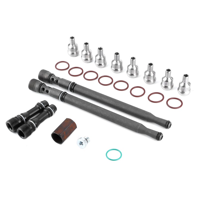 High Pressure Oil Rail Repair Kit Updated Stand Pipe Dummy Plugs W302908 Fit for Ford E350/450 6.0L - Image 4
