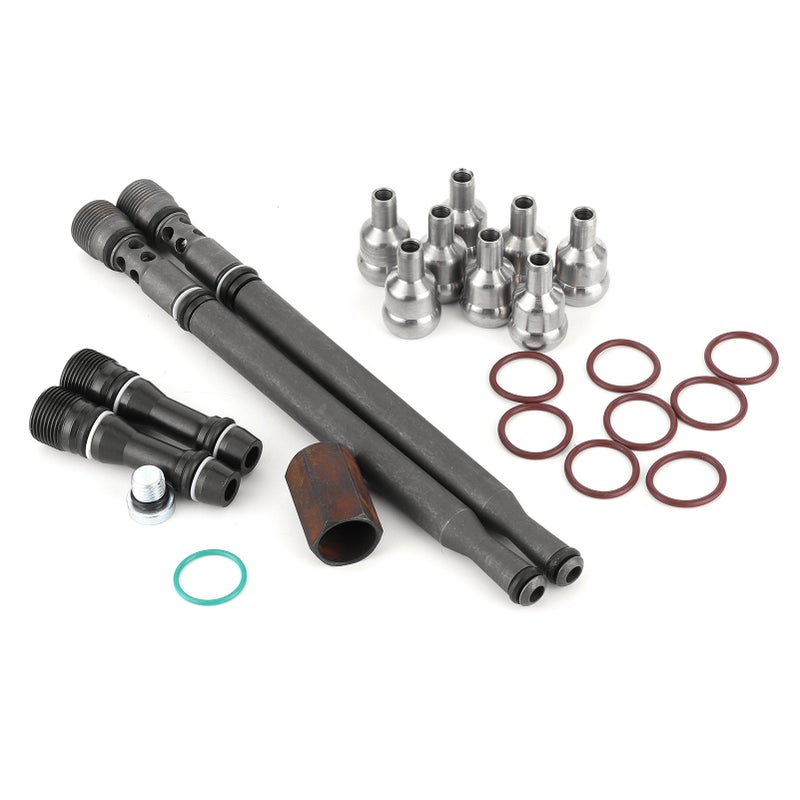 High Pressure Oil Rail Repair Kit Updated Stand Pipe Dummy Plugs W302908 Fit for Ford E350/450 6.0L - Image 5