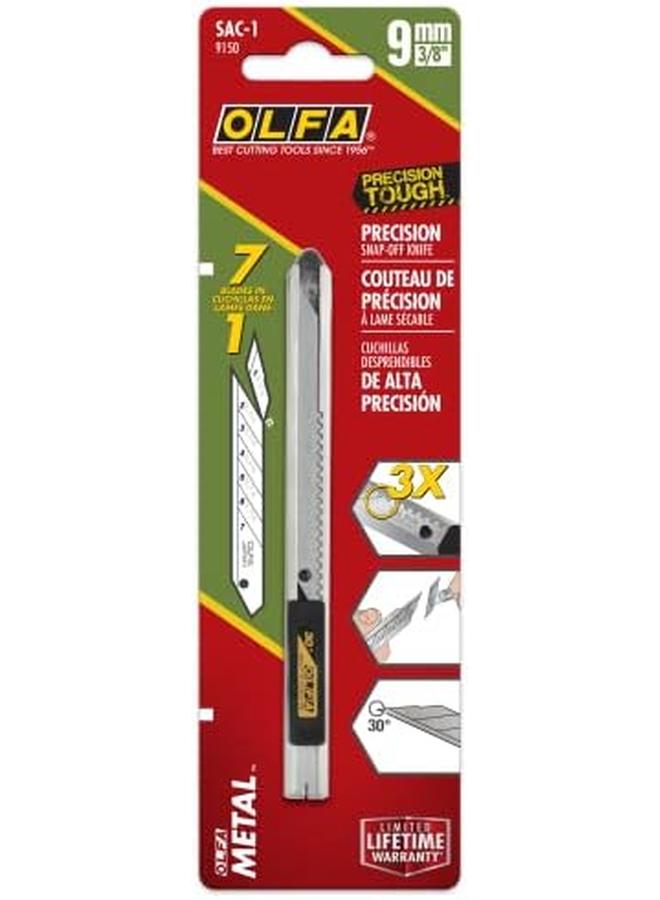 OLFA Stainless Steel Snap Off Graphics Knife 9 mm Width - Image 4