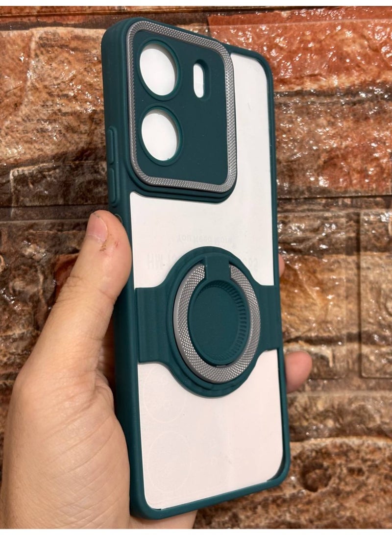 A circular back cover compatible with the phone Xiaomi Redmi 13C - Image 1