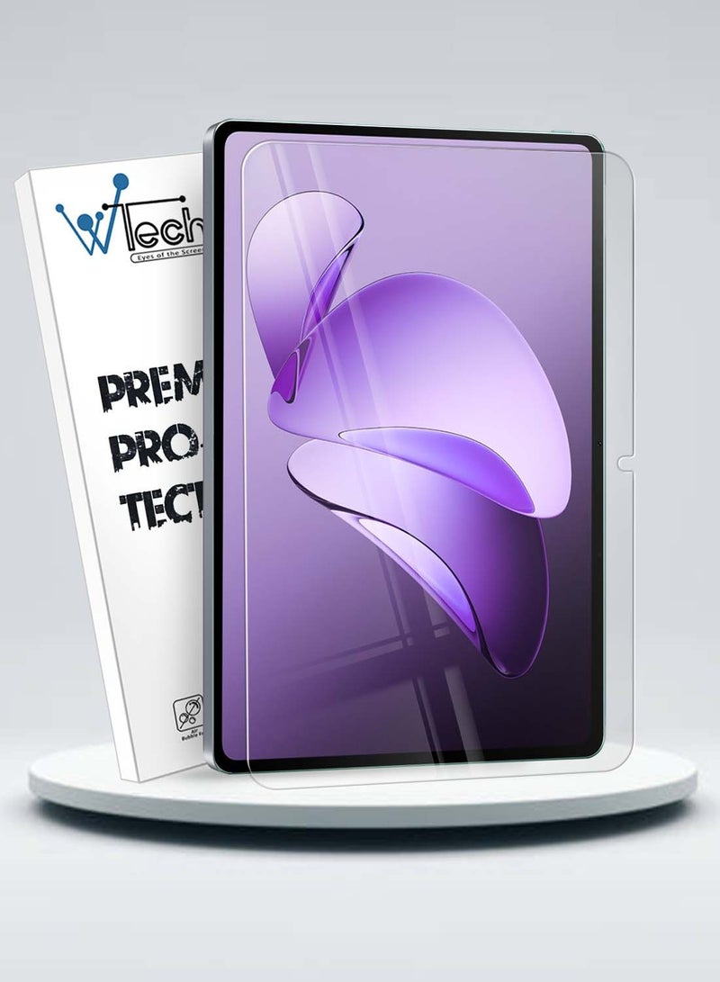 Wtech Oppo Pad 3 11.61 2024 (11.61 inches) 9H Ultra HD Tempered Glass Screen Protector (TSG9CN) - Clear - Image 1