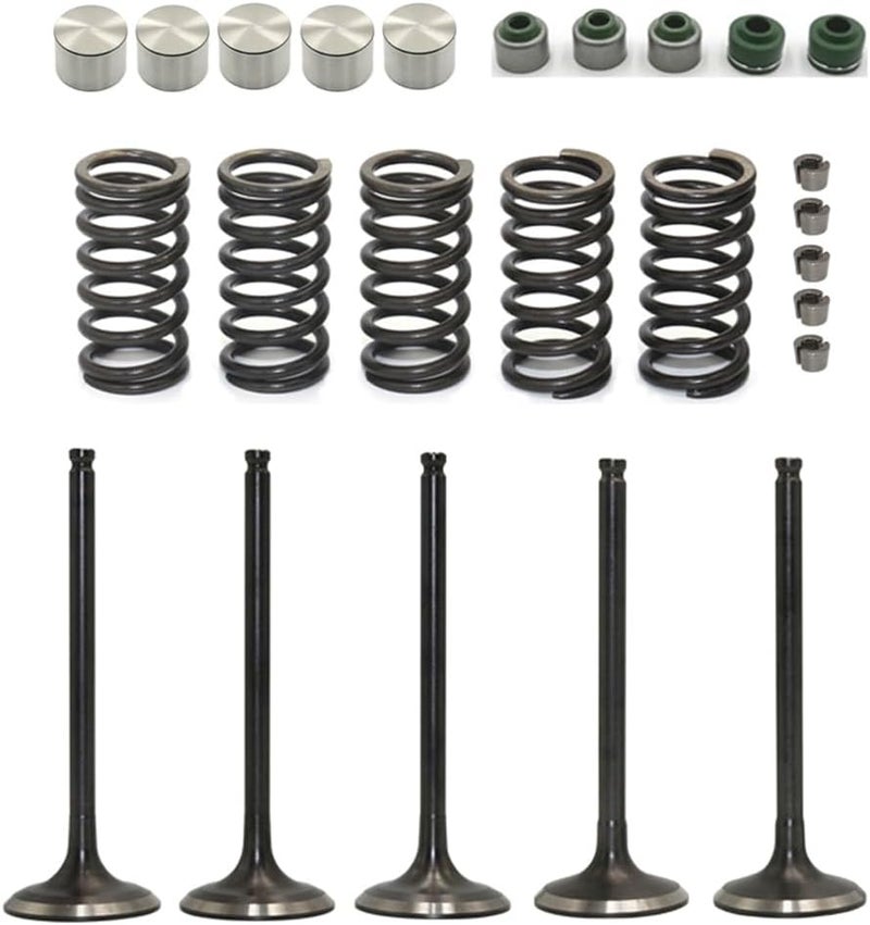 HWKWAZ Intake Exhaust Valve Lifter Bucket Seal Spring Cotters Kit for Yamaha YFZ450R RSE 2014-2022 YFZ450 2017 WR450F 2007-2015 - Image 1