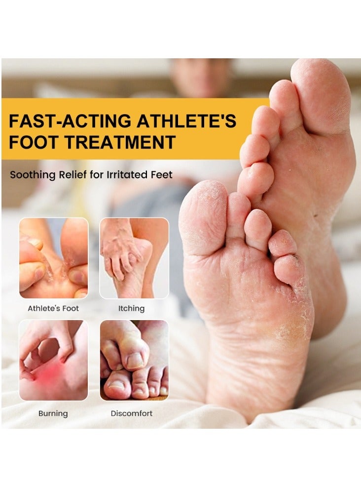 سوميفون كريم القدم للرياضيين من سم النحل، كريم القدم لرائحة القدم، كريم مضاد للفطريات، كريم مضاد للبكتيريا، لعلاج تعقيم القدم للرياضيين، إصلاح العناية بالقدم المضادة للعدوى، 20 جم - Image 2