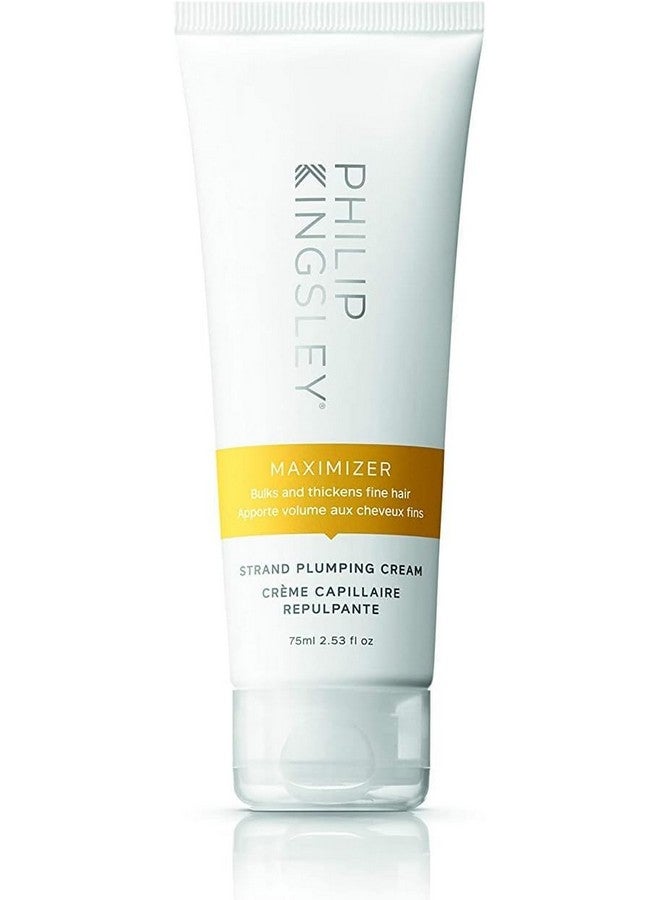 Philip Kingsley Maximizer Strand Plumping Volumizing Cream Thickening For Fine Hair Volumizer Volume Hair Products Antifrizz Smoothing 2.5 Oz. - Image 1