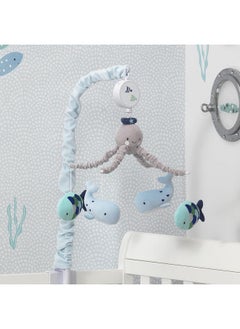 Lambs & Ivy Lambs & Ivy Oceania Musical Nursery Crib Mobile - Ocean, Whale, Underwater Theme  - Image 4