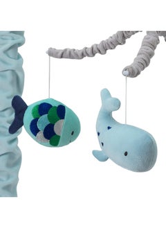 Lambs & Ivy Lambs & Ivy Oceania Musical Nursery Crib Mobile - Ocean, Whale, Underwater Theme  - Image 3