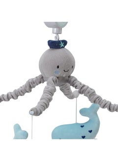 Lambs & Ivy Lambs & Ivy Oceania Musical Nursery Crib Mobile - Ocean, Whale, Underwater Theme  - Image 2