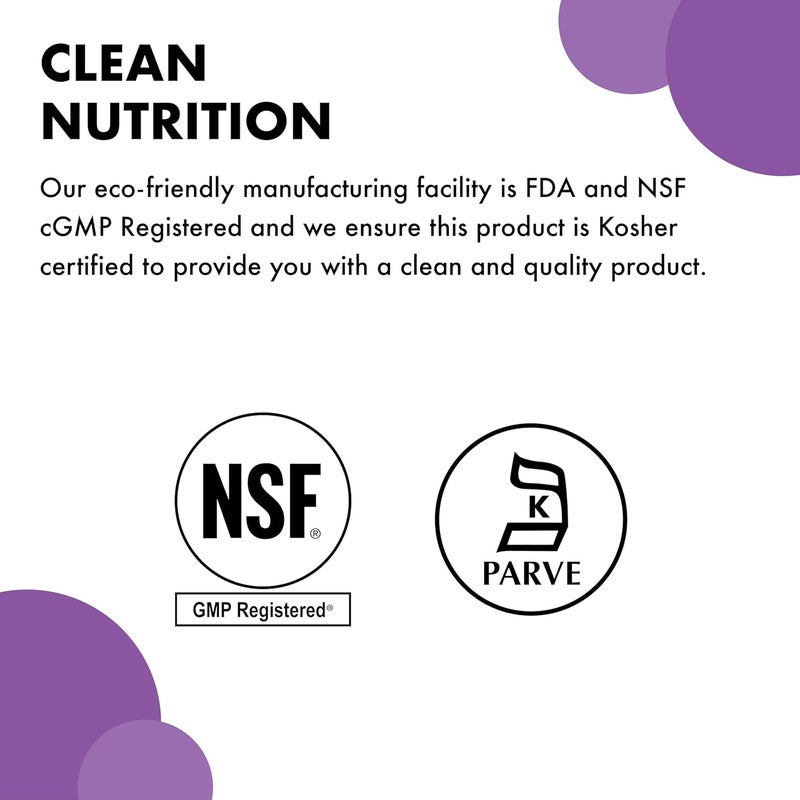 Bluebonnet كبسولات فيتامين ب المركب من بلو بونيت للتخفيف من التوتر، خالية من الجلوتين وفول الصويا والحليب، 100 كبسولة نباتية - Image 4