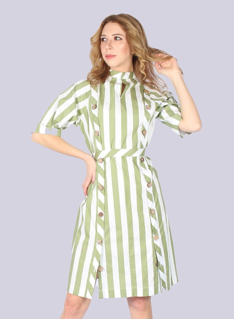 NIVA FASHION HOUSE Madison Avenue - Formal Midi Dress  - Image 1