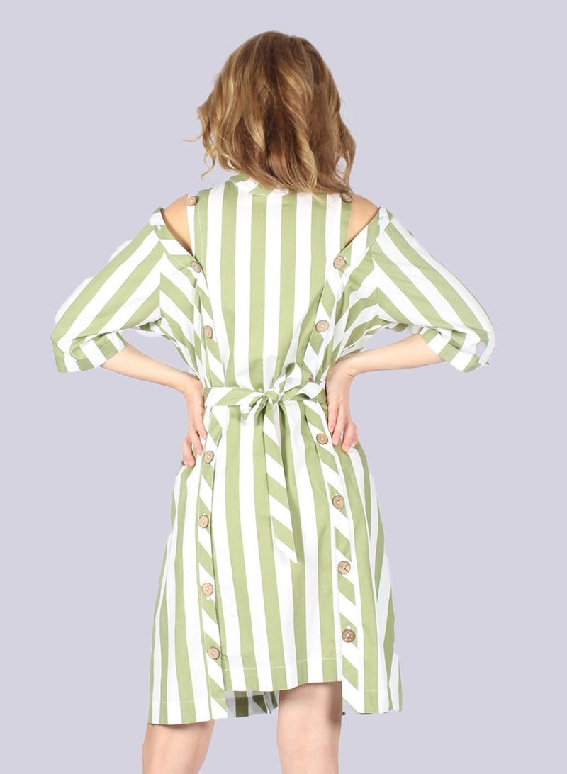 NIVA FASHION HOUSE Madison Avenue - Formal Midi Dress  - Image 4