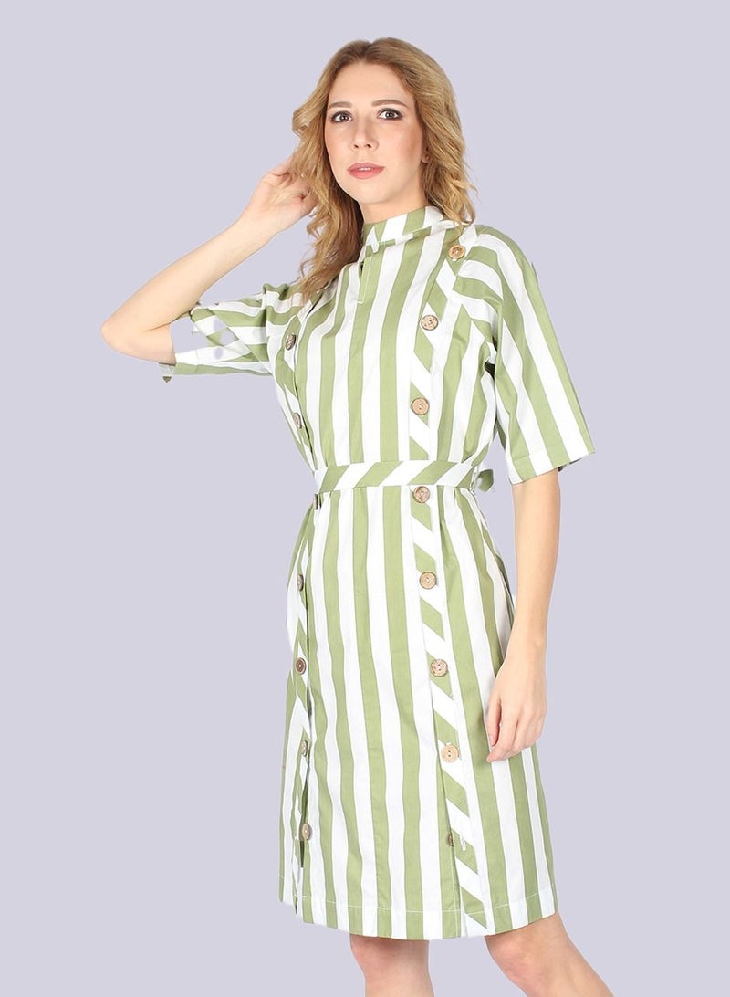 NIVA FASHION HOUSE Madison Avenue - Formal Midi Dress  - Image 3