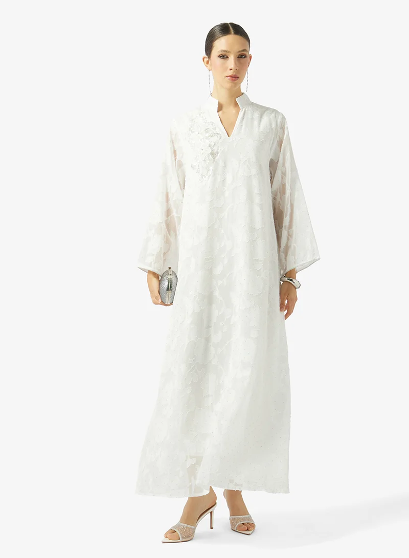 Khizana  Embroidered Jalabiya for Women | Best Price UAE