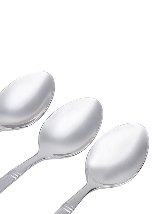 Loquat 3-Piece Tea Spoon Set Stainless Steel Silver - Image 3