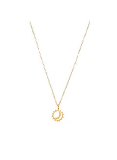 Dogeared Let Your Bright Light Shine Reminder 16"-18" Necklace (Gold Dipped)  - Image 1