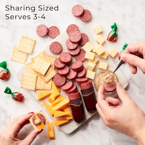 Hickory Farms Savory & Sweet Farmhouse Meat and Cheese Gift Basket (Small) - Box Set | Charcuterie Board Food | Summer Sausage | Father's Day | Mother's Day | Easter | Christmas | Holiday | Housewarming | Gourmet | Sympathy | Care Package - Image 5