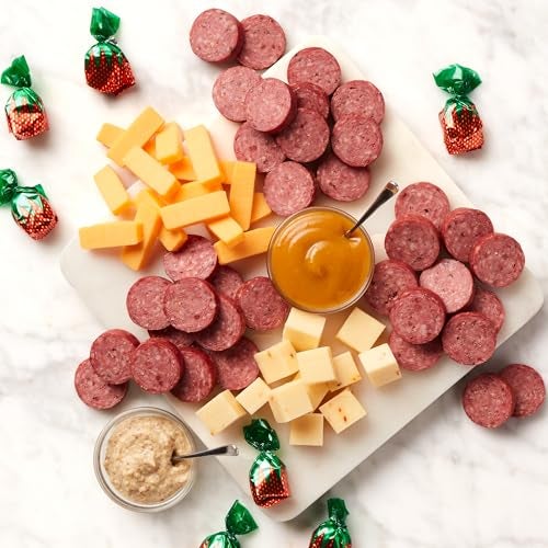 Hickory Farms Savory & Sweet Farmhouse Meat and Cheese Gift Basket (Small) - Box Set | Charcuterie Board Food | Summer Sausage | Father's Day | Mother's Day | Easter | Christmas | Holiday | Housewarming | Gourmet | Sympathy | Care Package - Image 4