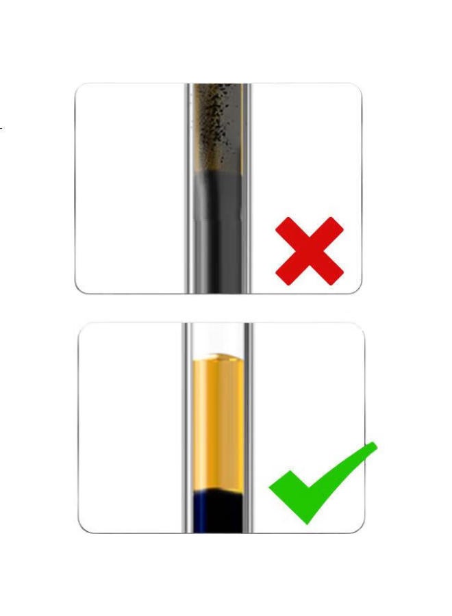 M.G Chenguang (M&G) Stationery G-5 Retractable Gel Pen Refill 0.5, Signature Pen Refill, Student Quick-Drying Full Needle Tube Pen Refill, Office Supplies, 1008/K35/S01 Compatible, Navy Blue, 20 Pieces/Box - Image 2