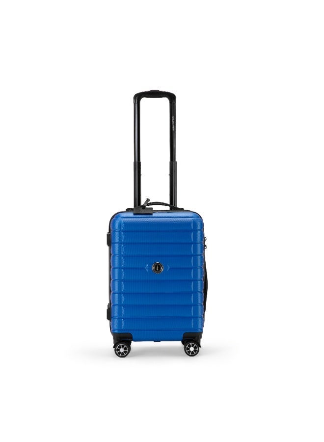 ايجل اكسبريس إيجل إكسبريس وود حقيبة سفر 20 بوصة - أزرق ملكي - صلبة ضد الخدش - غطاء حماية مجاني - ضمان لمدة عام - Image 1