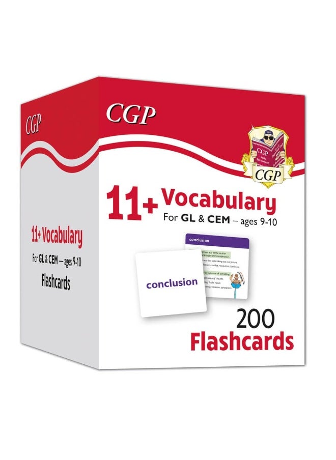 11+ Vocabulary Flashcards - Ages 9-10  - Image 1