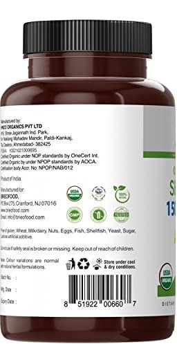 Brieofood Organic Senna 1500mg, 45 Servings, Vegetarian, Gluten Free, 90 Vegetarian Tablets - Image 5