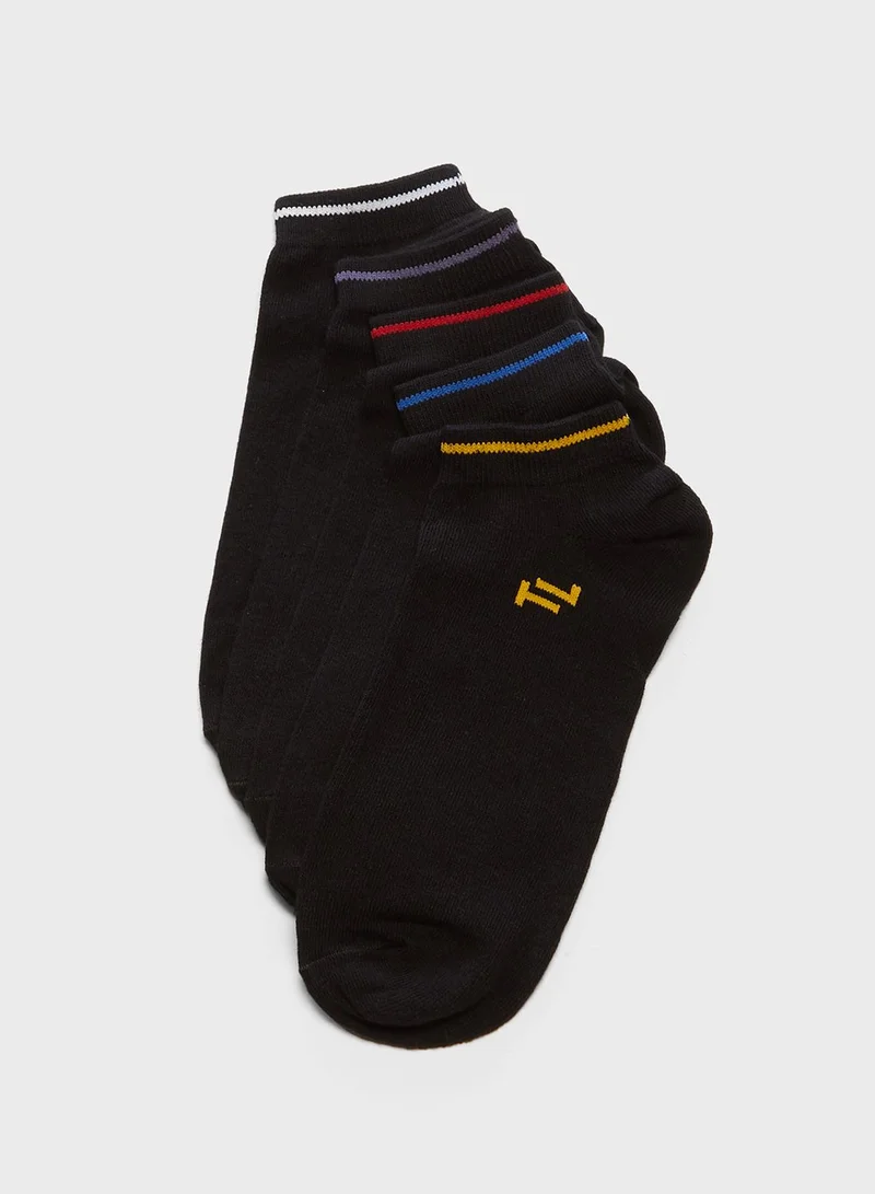 TOKYO LAUNDRY 5 Pack Ankle Socks