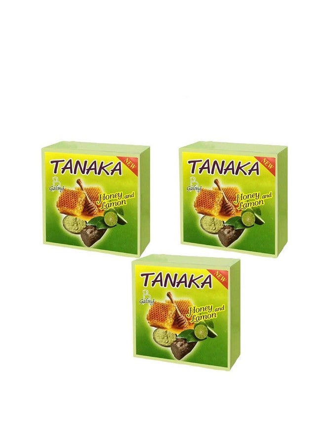 HANI PO™ Galong Tanaka Soap, mixed with honey and lemon (Honey and Lemon), each bar is 60 grams, helps nourish and solve acne, freckles, dark spots- Pack of 3Beauty soap for women | girls, bathing soap for women | men, Soap for girls, soap for women, imported white soap, Natural made soap for gitrls | women - Image 1
