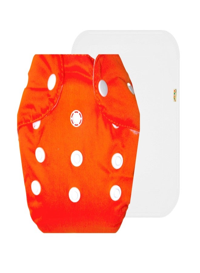 Dumbledo Lite Cloth Diaper with Cotton Insert (Pack of 1) | Hypoallergenic | 6-Layer Absorbent Pad | Travel Friendly | Perfect for Indian Summers | 3 Months - 2 Years | Unisex Baby - Image 1