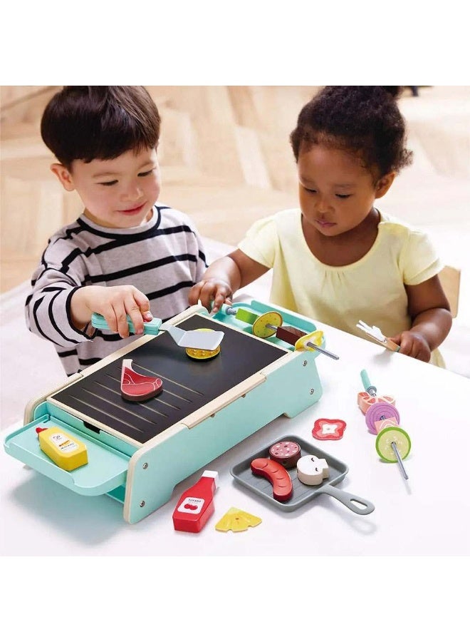 Hape مجموعة ألعاب الشواء المتلألئة من هابي (23 قطعة) - Image 1