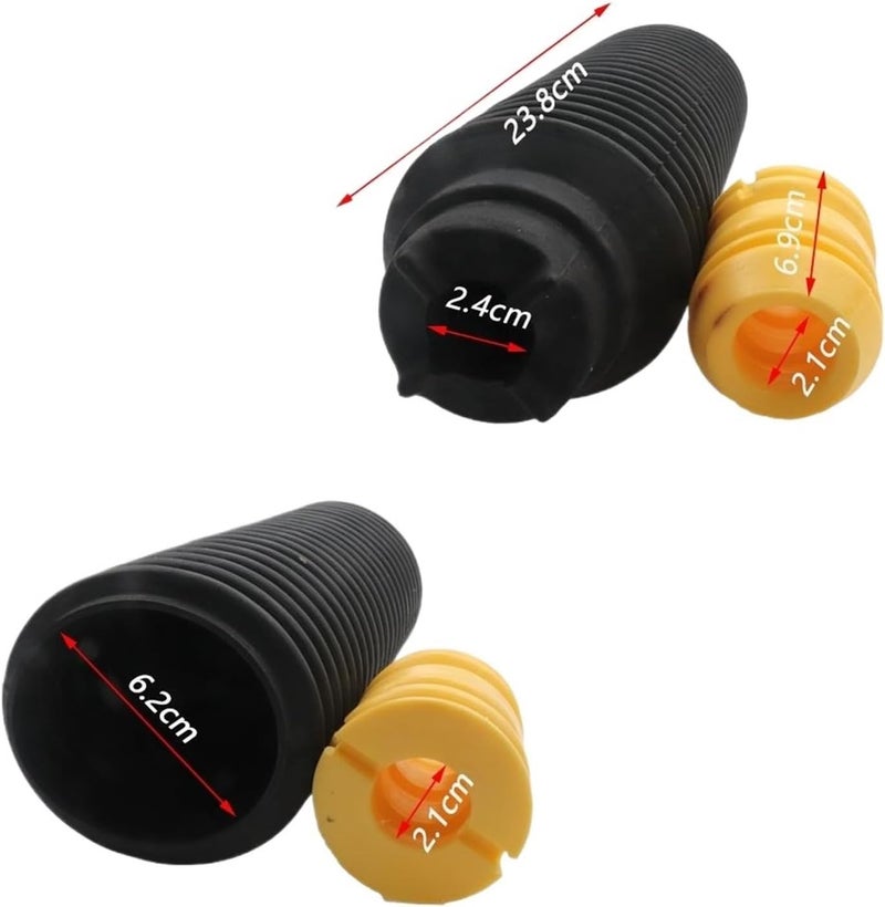 DEMULAX Front Dust Cover Air Shock Absorber Kit for Nissan Teana - Image 2