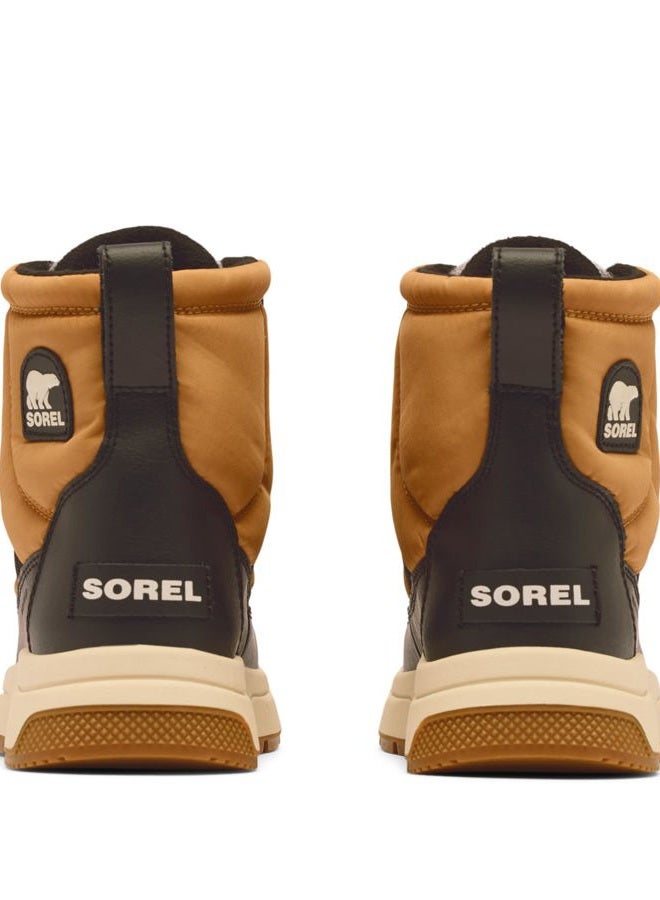 Sorel Unisex Children's Whitney 3 Mid Waterproof Fashion Boots, Tawny Buff Black, 36 EU - Image 3