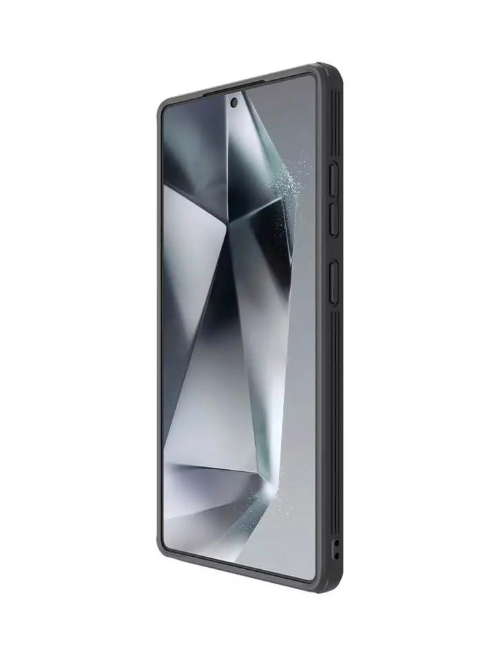 Nillkin CamShield Pro Case for Samsung Galaxy S25 Ultra – Slide Camera Cover, Durable PC+TPU Material, All-Around Protection (Black) - Image 3