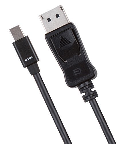 Accell B143B-003B Mdp to DP 1.2 - VESA-Certified Mini DisplayPort to DisplayPort 1.2 Cable - 3 Feet (Black), Hbr2, 4K UHD @60Hz, 1920X1080@240Hz, 3.3 Feet (1 Meter)(Pack of 1) - Image 4