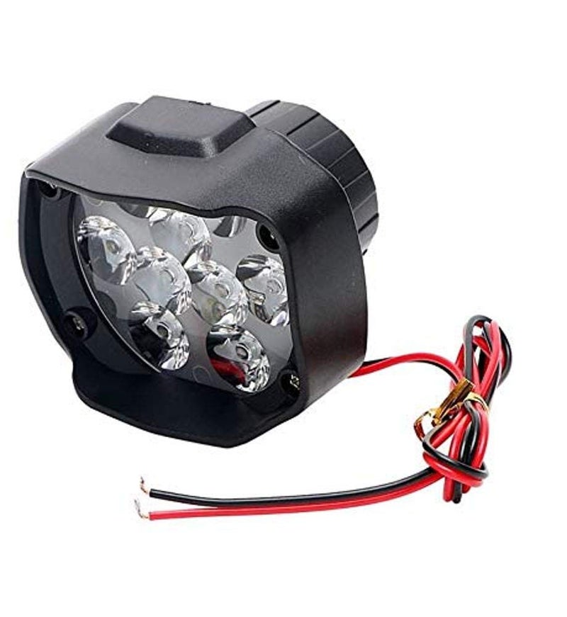 AOWBIKES LED Fog Light White Spot Beam Driving Lamp (18W AOWbikesck of 2) with Switch for Bullet Classic 350 - Image 5